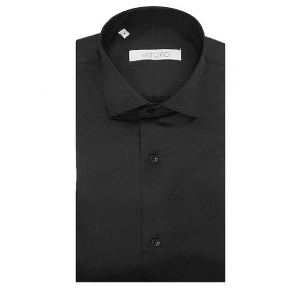 Vittorio Artist 800-23-1100 πουκάμισο black