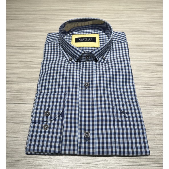 Castello 022-9021-708 πουκάμισο καρό