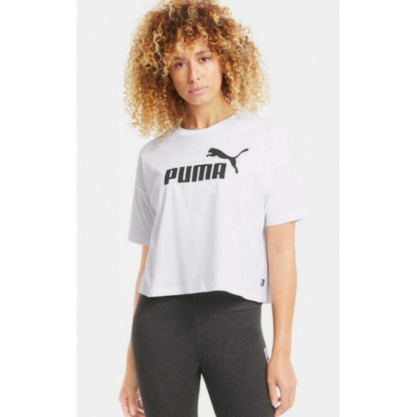 Puma 586866 02 Λευκό γυναικείο t-shirt