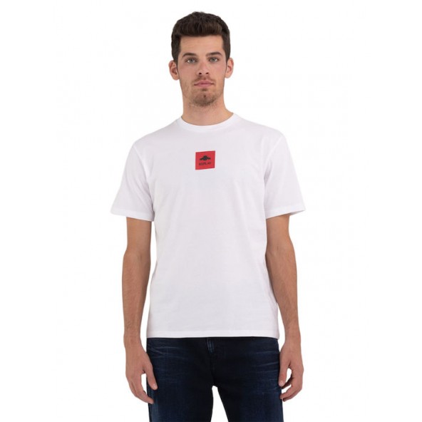 Replay M6759.000.2660.001 T-shirt Λευκό
