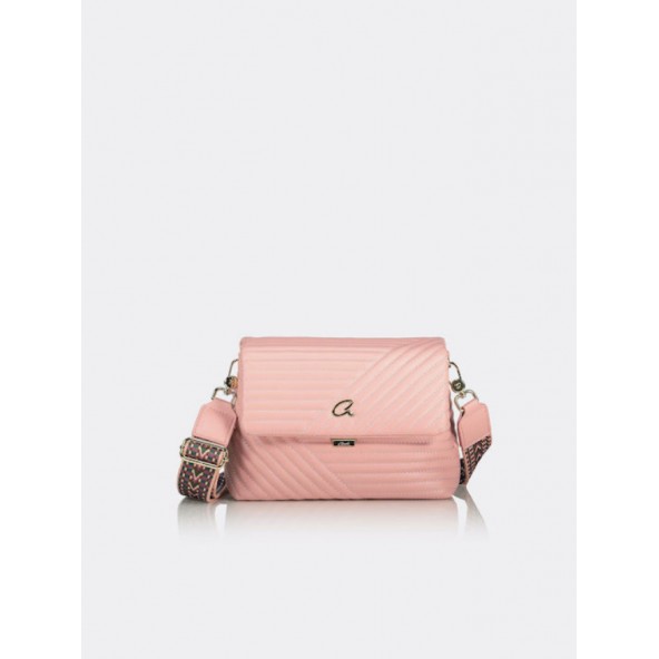Axel 1020-0646 Ροζ γυναικεία τσάντα