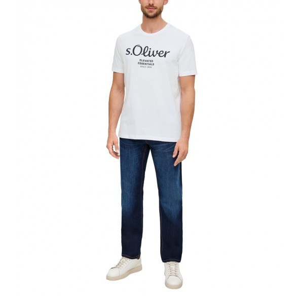 S.Oliver 2139909.01D1 T-shirt λευκό