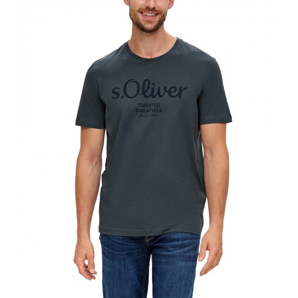 S.Oliver 2139909.95D2 T-shirt ανθρακί
