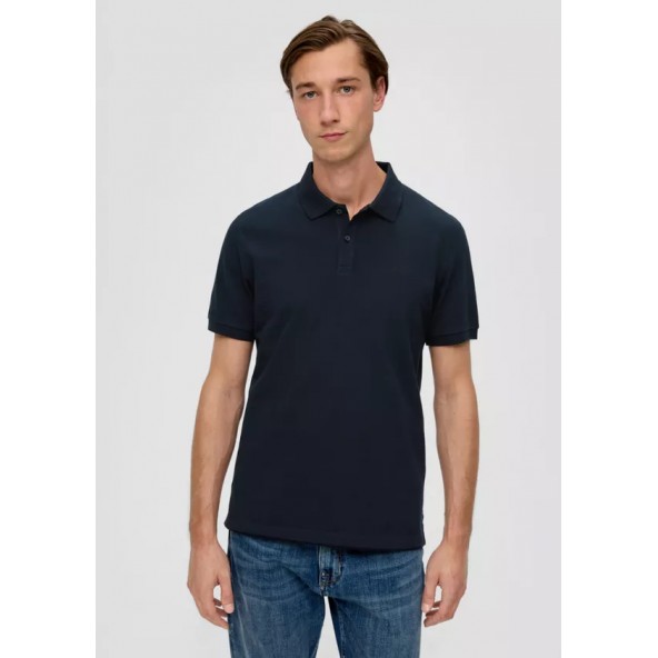 S.Oliver 2138262.0100 T-shirt Polo μπλε navy