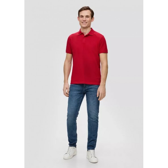 S.Oliver 2138262.0100 T-shirt Polo κόκκινο