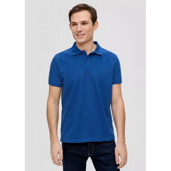 S.Oliver 2138262.5620 T-shirt Polo μπλε