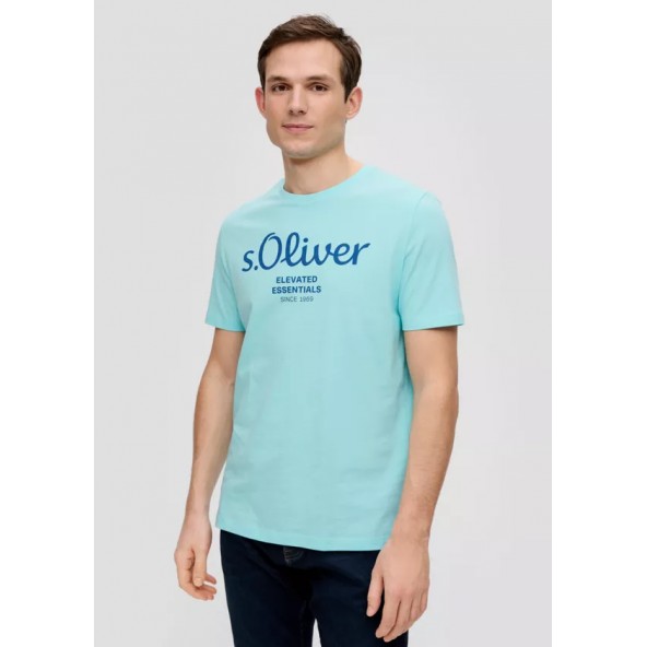 S.Oliver 2139909.60D1 T-shirt τιρκουάζ