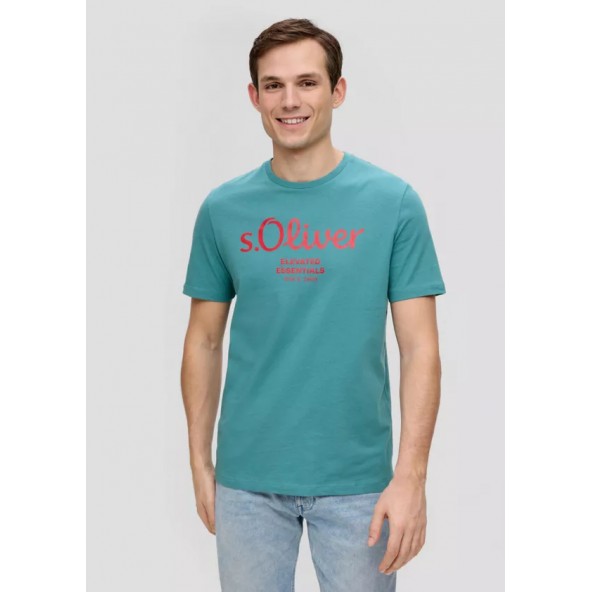 S.Oliver 2139909.65D1 T-shirt πετρόλ