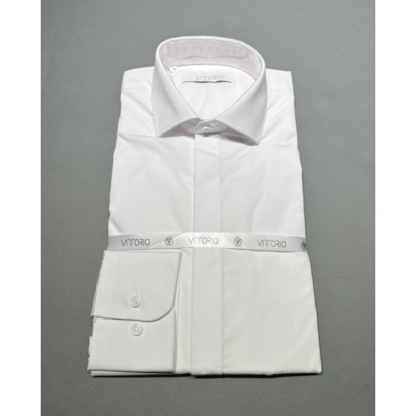 Vittorio Artist 800-2324-004 πουκάμισο λεύκο