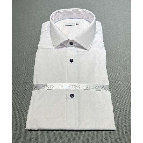 Vittorio Artist 800-2324-005 πουκάμισο λεύκο