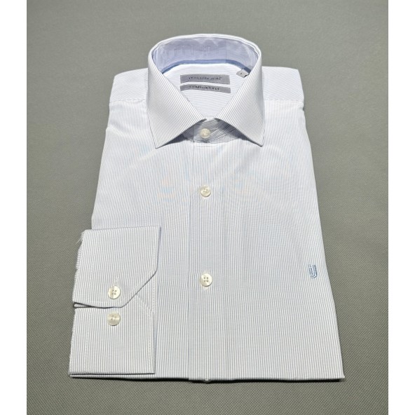 Italian job J18711-3 πουκάμισο γαλάζιο