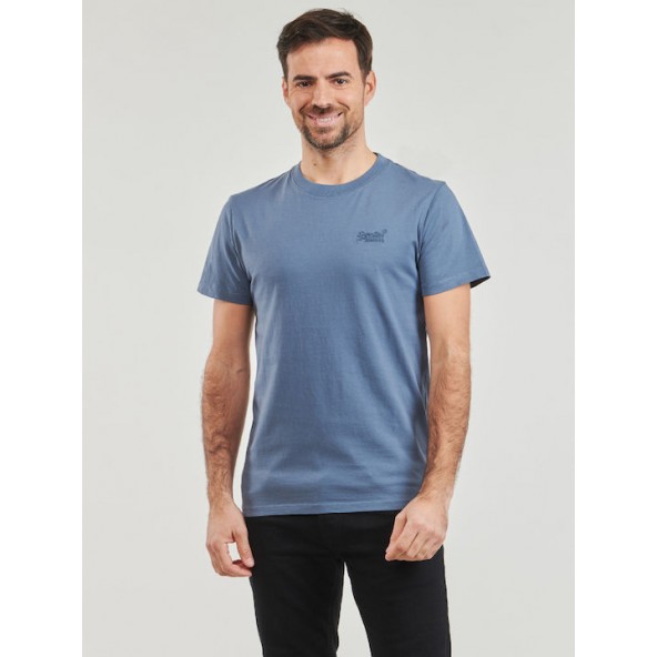 Superdry SD0APM1011927A-3KQ T-SHIRT HERITAGE WASHED BLUE