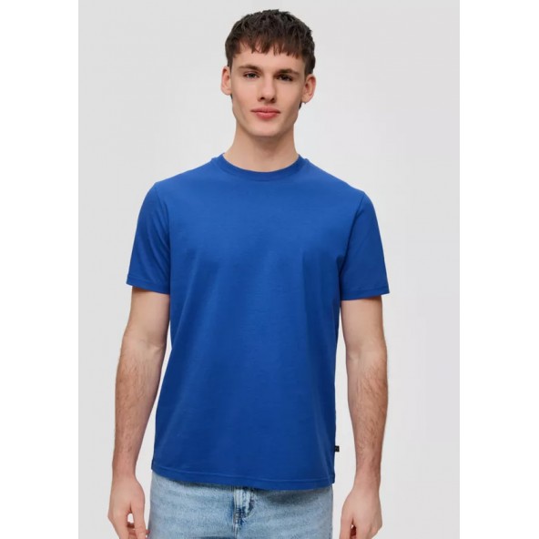S.Oliver 2144259.5591 T-shirt μπλε ρουά