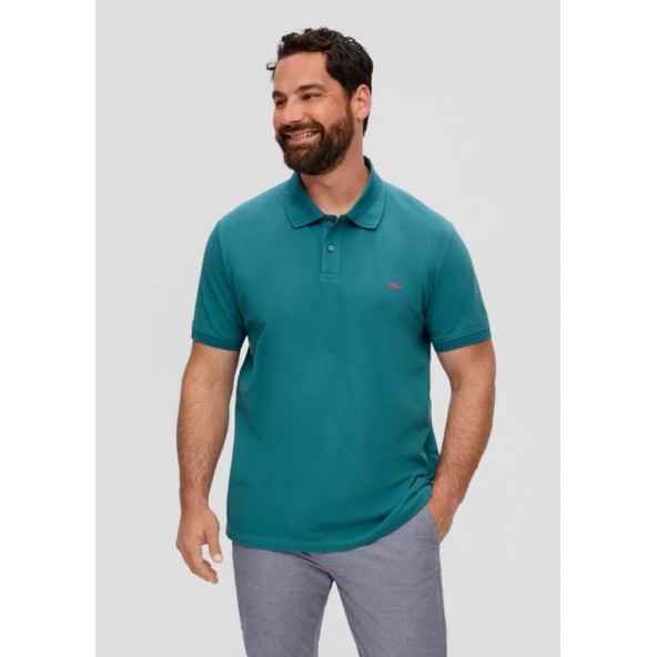 S.Oliver 2148402.6565 T-shirt Polo petrol