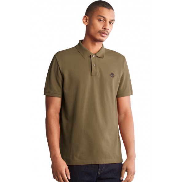 Timberland TB0A26N4 A58 T-shit Polo LEAF GREEN