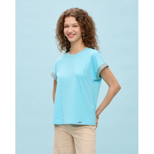 Passager 47141 Γαλάζια γυναικεία μπλούζα