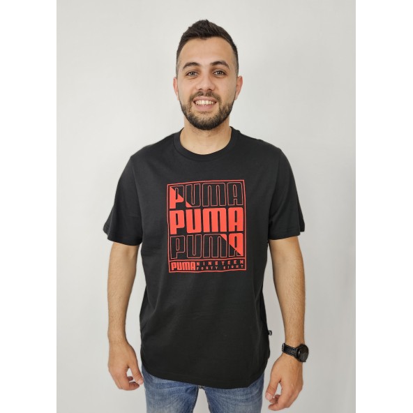 Puma 680172 01 T-Shirt Black