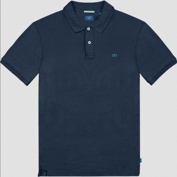 DOUBLE PS-32S.A μπλούζα polo navy