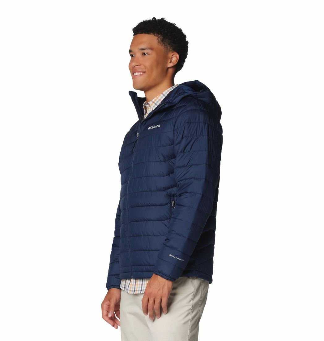 Columbia WX6272-464 POWDER LITE HOODED JACKET Collegiate