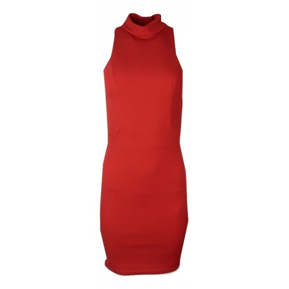 Noobass Β4-53 φορεμα κοκκινο