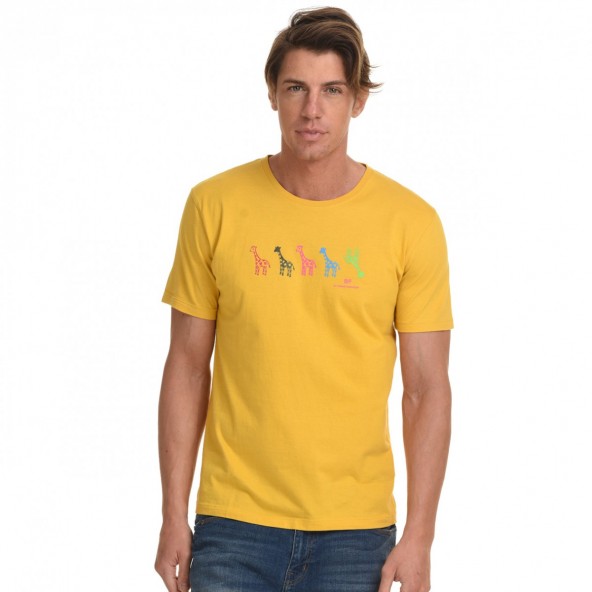Biston 45-206-025 t-shirt κιτρινο