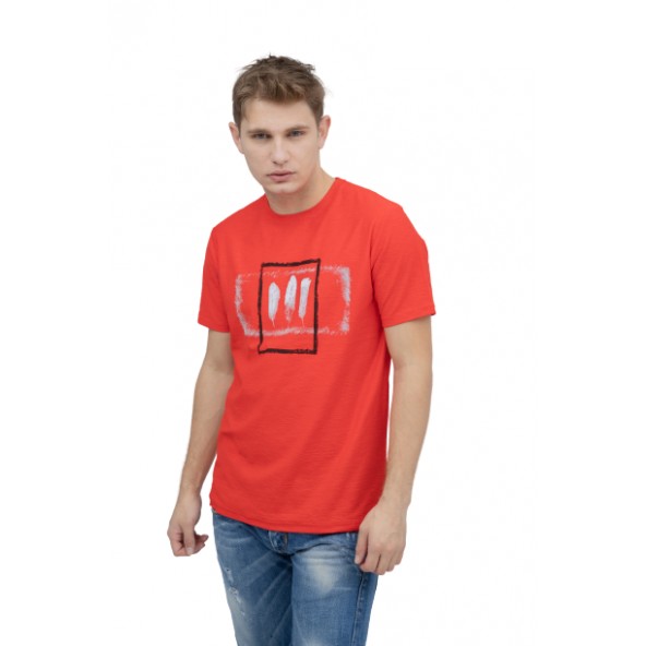 The real brand 06-449 t-shirt red