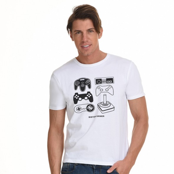 Biston 45-206-045 t-shirt λευκό