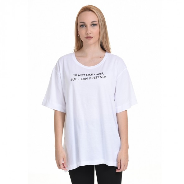 Splendid 45-106-010 t-shirt λευκό